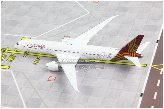 1:400 JC Wings Vistara BOEING 787-9 Passenger Airplane Diecast Aircraft Model