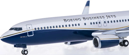 1:200 Hogan BOEING BUSINESS JETS 737-800 Passenger Airplane ABS Plastic Model