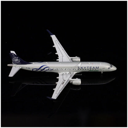 1:400 JC Wings Alitalia SKYTEAM Embraer ERJ-190STD Plane Diecast Aircraft Model