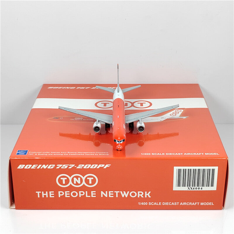 1:400 JC Wings TNT BOEING B757-200F Passenger Airplane Diecast Aircraft Model