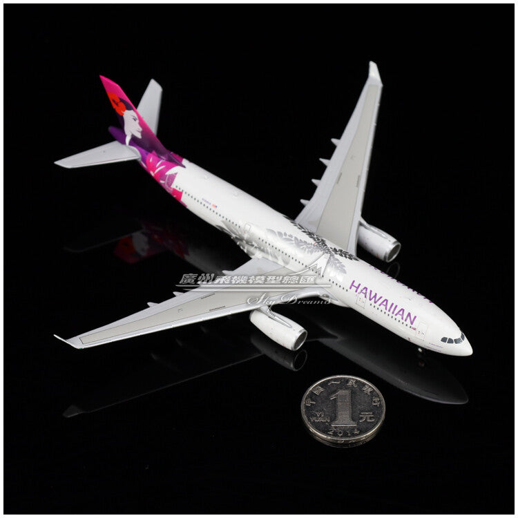1:400 Geminijets Hawaiian Airlines Airbus A330-200 Airplane Diecast Model