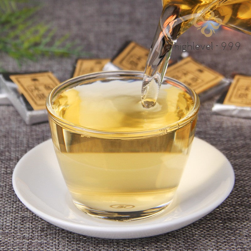 500g Raw Pu-erh Tea Spring Ancient Tree Bingdao Yin Zhuan Mini Square Tea Brick
