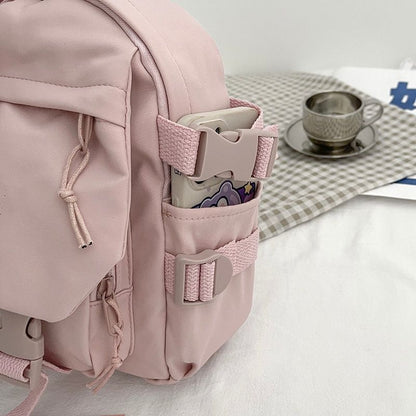 Multi-Function Small Backpack Traveling School Bags Mini Shoulder Bag 22*7*26 CM