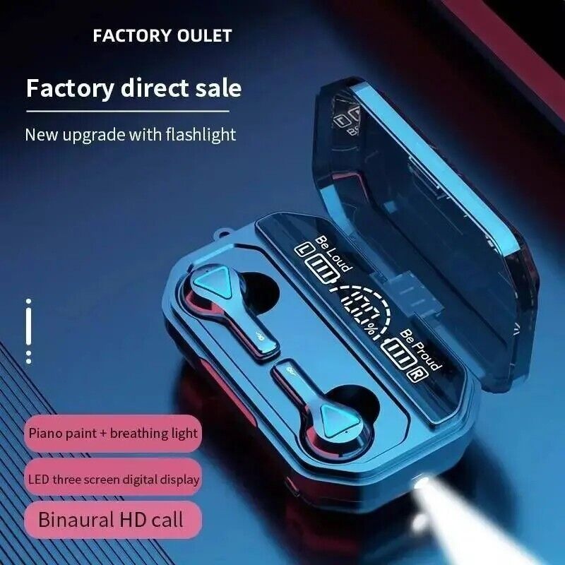 Mini Wireless Bluetooth 5.0 Headset Earphone Touch Earbuds Stereo Headphone TWS