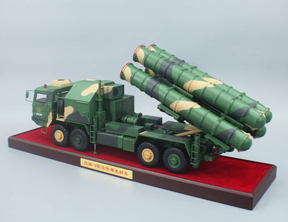 1:25 54CM CASIC HQ-9 Air Defense Missile Launch Vehicle Launcher Diecast Model