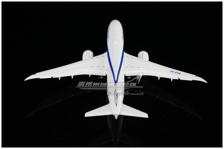1:400 JC Wings El Al BOEING 787-8 Passenger Airplane Flap Down Diecast Model