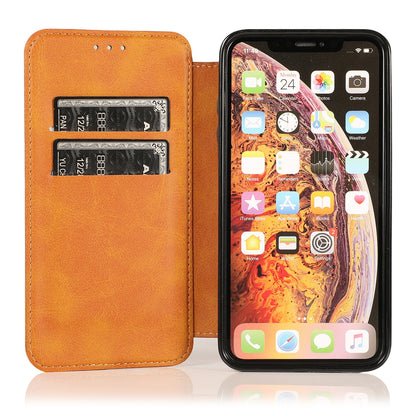 Wallet PU Leather Flip Phone Case for iPhone 17 Plus Pro Max Air/16/15/Samsung