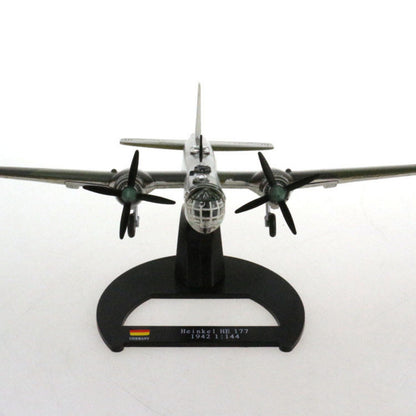 1/144 WWII Germany Heinkel He 177 Attack Plane Alloy Model Gifts For Christmas