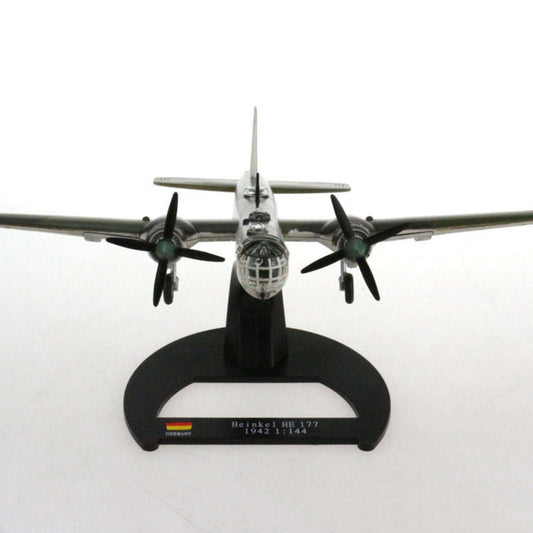 1/144 WWII Germany Heinkel He 177 Attack Plane Alloy Model Gifts For Christmas