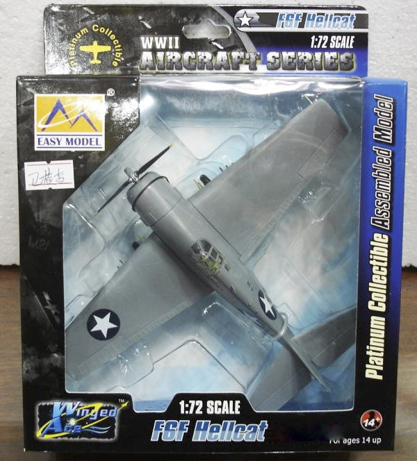 F6F Hellcat VF-4 1942 1/72 aircraft finished plane Easy model non diecast