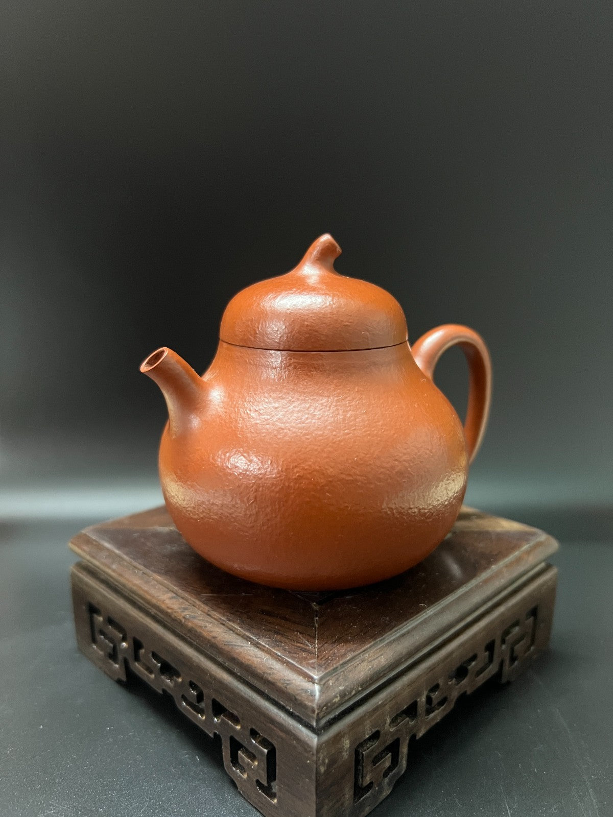 150cc chinese Yixing Handmade Zisha teapot Zhuni Pear-Shaped Gongfu Hu Tea Pot