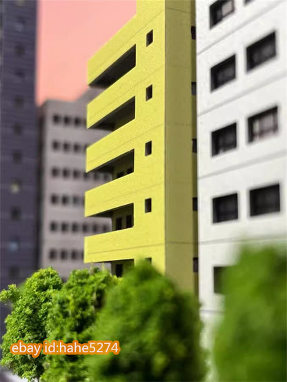 1/300 Morden Building Model Street Road Model Scene Photography Scene Set