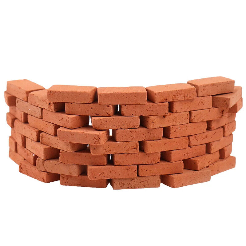 Simulation Brick 50-120Pcs Clay DIY Building Scenery Dollhouse Mini Landscape