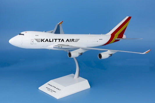 1:200 35CM JC Wings Kalitta Air BOEING 747-400 Passenger Airplane Diecast Model