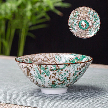 70ml 1Pc Chinese Blue and White Porcelain Teacup Ceramic Tea Bowl Master