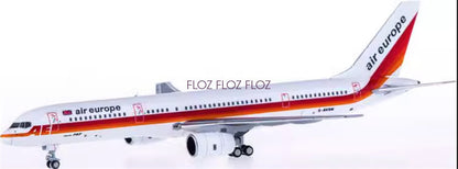 for NG MODEL Air Europe for Boeing 757-200 G-BKRM 1:400 Aircraft Pre-built Model