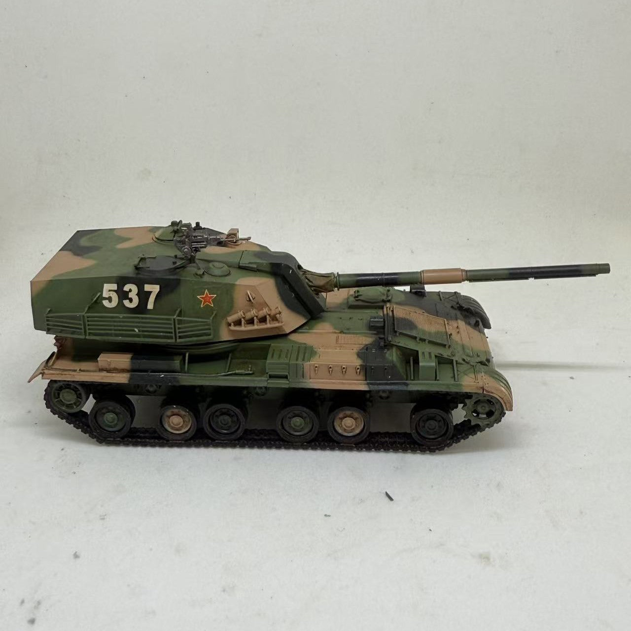 Handmade 1/72 china Type 89 120mm self-Propelled Anti-Tank Gun Finished model