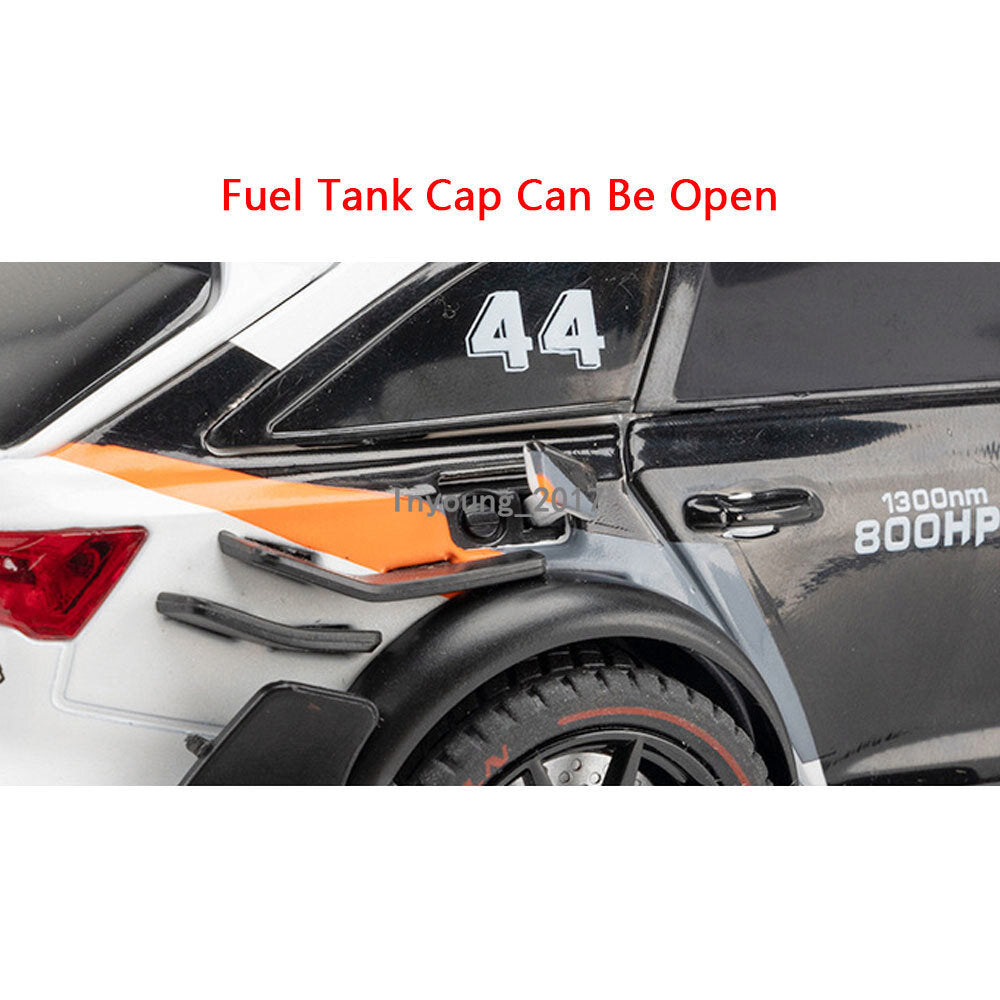 1/24 Audi RS6 Model Car Metal Diecast Toy Vehicle Toys for Boys Kids Gifts White