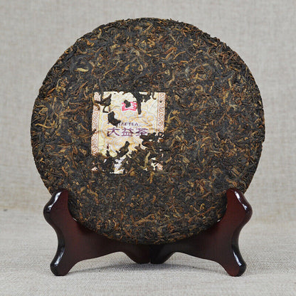 TAETEA 0532 * 2016 Yunnan Dayi Ripe Pu'er Tea Cake 357g High Grade 1601 Batch