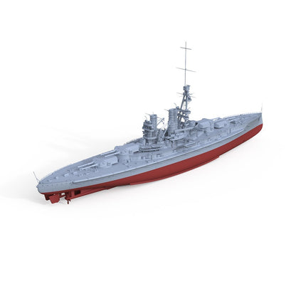 SSMODEL SSC350588S-A 1/350 Military Model Kit German Bayern Battleship Full Hull
