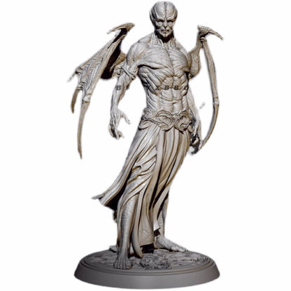 1/24 77mm Resin Figure Model kit Fantasy Devil Vampire unassembled unpainted