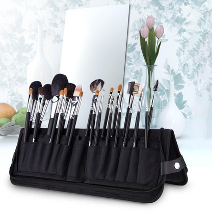Professional Makeup Brush Case Carrying Bag Makeup Brushes Organizer 18*27*4.5cm