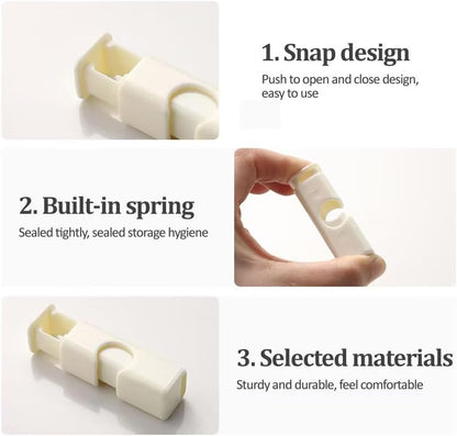50PCS Bread Bag Clips Reusable Tie Storage Sealing Snack Fridge Freezer Fresh US