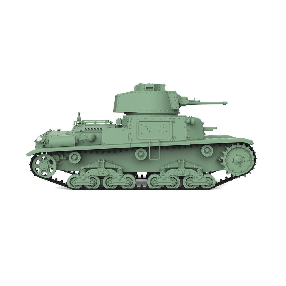 SSMODEL 1/87 HO Scale Railway Military Model Kit German Pz.kptw.M15 Medium Tank