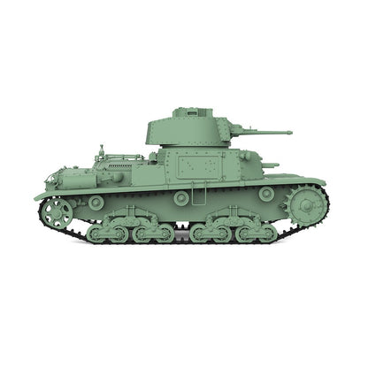SSMODEL 1/87 HO Scale Railway Military Model Kit German Pz.kptw.M15 Medium Tank