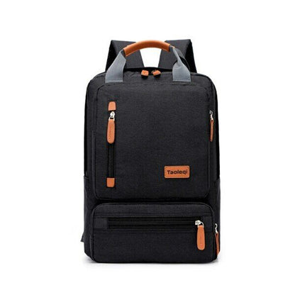 Men Backpack Casual Business Notebook Bag Light 15.6-inch Laptop Bag Anti-theft