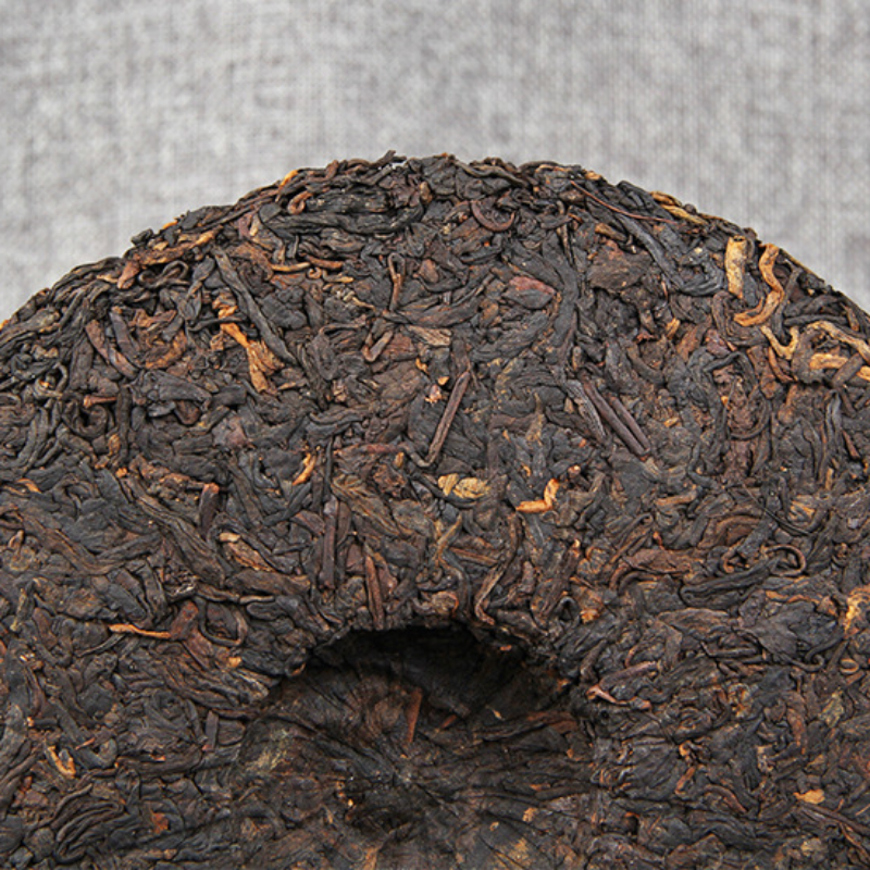 400g Ripe Tea Cake Tea Pu'er Tea Factory Cloud Buds Pu'er Tea Yunnan Qizi Cha