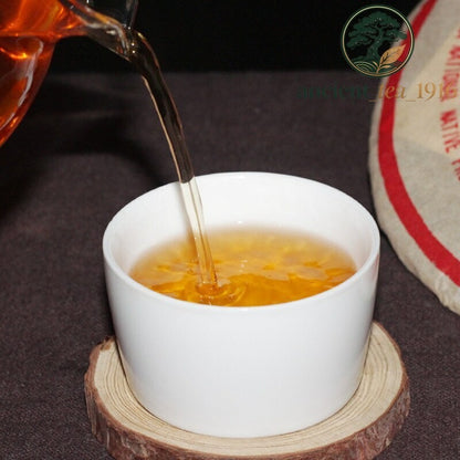 357g Zhong Cha 2003 Pu-erh Raw Sheng Tea 357g Puer Weight Loss Tea