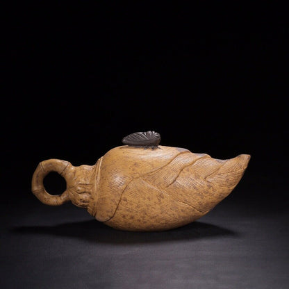 Chinese Yixing Zisha Clay Handmade Exquisite Teapot（竹笋 底款：陈鸣远）