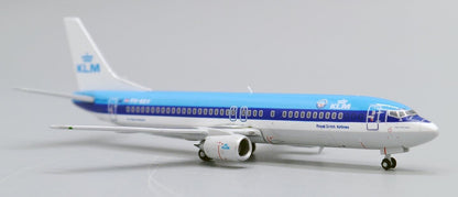 1:400 JC Wings KLM BOEING 737-400 Passenger Airplane Diecast Aircraft Model