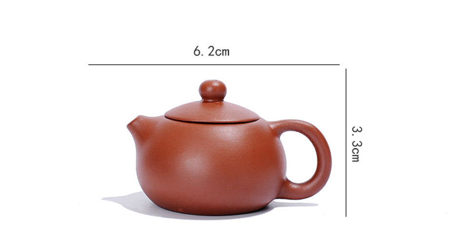 Mini Tea Pot Yixing Zisha Purple Clay Tea Pet Xishi Pot Mini Size Decoration