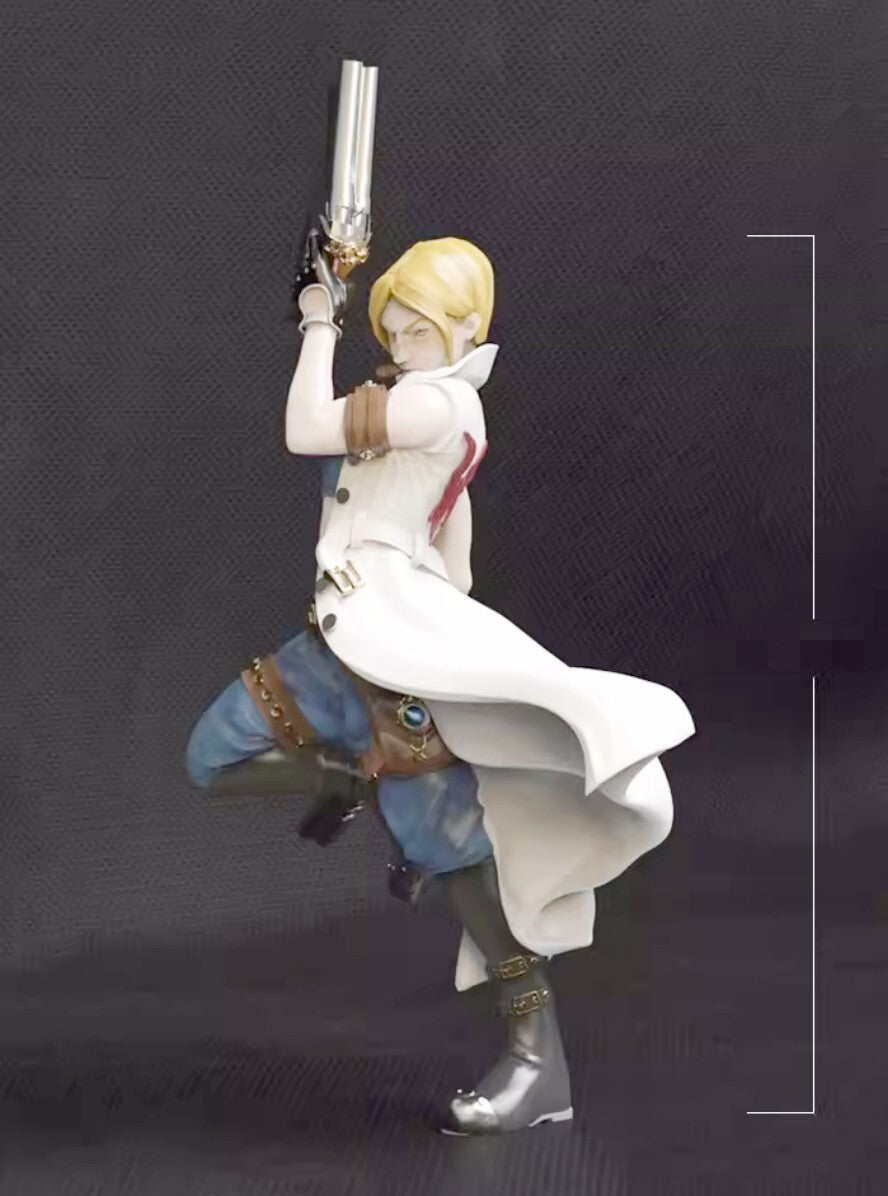1/24 resin figure model Fantasy Female Gunner 3D Printing unassembled unpainted