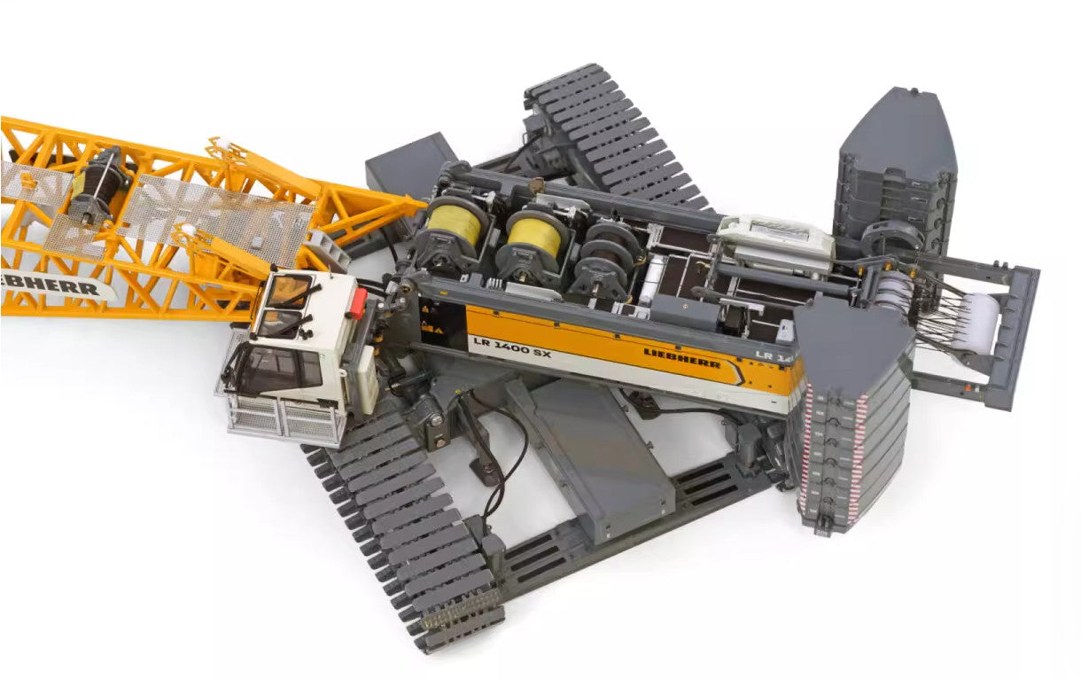1:50 WSI LIEBHERR LR1400 SX Crawler Crane Construction Machine Diecast Model