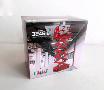 1:35 SDLG ITALIFT 3246iE Piattaforma Verticale Semovente Machine Diecast Model