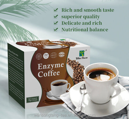 Enzyme Slim Coffee Weight Loss Herbal Diet Burn Fat Constipation Slimming Coffee