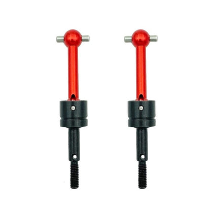 4pcs New Red Aluminum Drive Shaft Set for Tamiya TT-01 TT-02 Type RC Car A