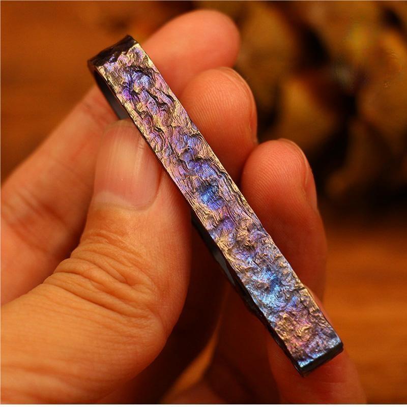 Handmade Titanium Alloy Belt Clip Belt Key Holder Belt Keychain Key Chain Gift