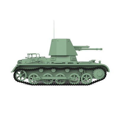 SSMODEL SS87708 1/87 HO Scale Railway German Panzerjäger I 47mm Tank Destroyer