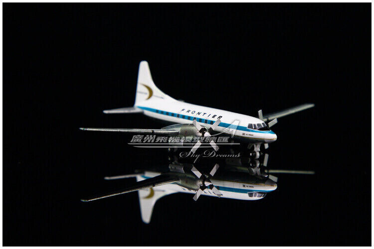 1:400 GeminiJets FRONTIER Convair CV-580 Passenger Airplane Diecast Plane Model