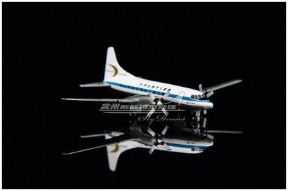 1:400 GeminiJets FRONTIER Convair CV-580 Passenger Airplane Diecast Plane Model