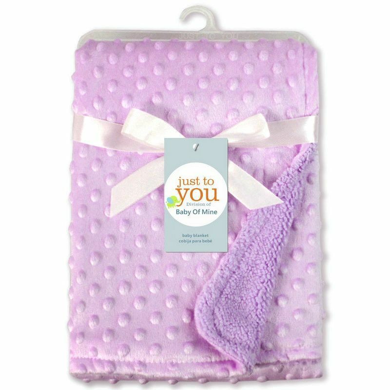 Baby Blanket Swaddling Thermal Soft Fleece Winter Solid Bedding Set Cotton Quilt