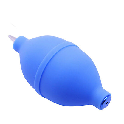 Blue Rubber Air Dust Blower Pump Cleaner Cleaning Tool DSLR Camera Lens Duster
