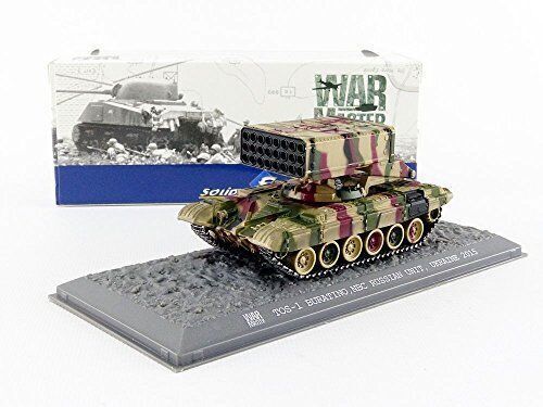 Solido 1/72 Armor S7200501 TOS-1 Spitfire Tank Model Static Ornament Toys