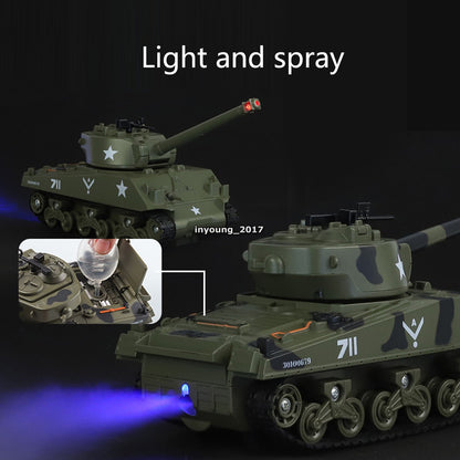 1/34 M4 Sherman Tank Model Diecast Tank Toy Boys Toys for Kids Gifts Camouflage