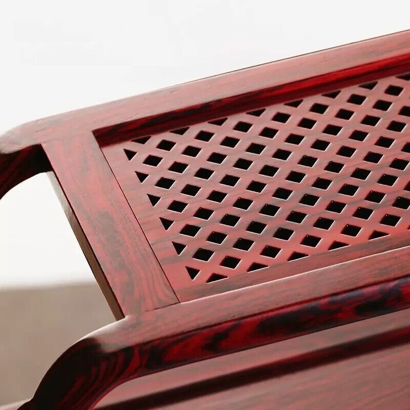 Rosewood Display Stand Shelf Rack Vase Art Pot Bonsai Statue Zen Decor