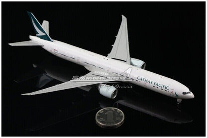 1:400 JC Wings CATHAY PACIFIC BOEING 777-300ER Passenger Airplane Diecast Model
